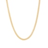 Thumbnail Image 2 of Child’s 3.0mm Miami Cuban Curb Chain Necklace in Hollow 14K Gold – 15”