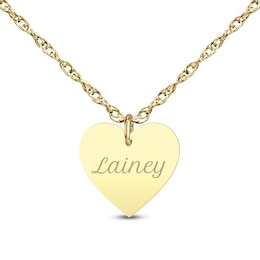 Heart Name Pendant (1Name)