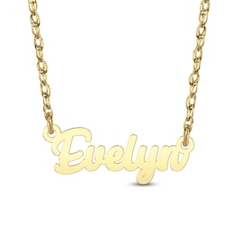 Script Name Necklace (1 Name)