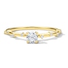 Thumbnail Image 1 of 1/4 CT. T.W. Certified Lab-Grown Diamond Promise Ring in 10K Gold (F/SI2)