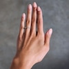 Thumbnail Image 2 of 1/4 CT. T.W. Certified Lab-Grown Diamond Promise Ring in 10K Gold (F/SI2)