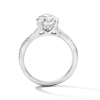 Thumbnail Image 2 of 3-1/3 CT. T.W. Certified Lab-Grown Diamond Pear-Shaped Engagement Ring in 14K White Gold (F/VS2)