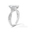 Thumbnail Image 4 of 3-1/3 CT. T.W. Certified Lab-Grown Diamond Pear-Shaped Engagement Ring in 14K White Gold (F/VS2)