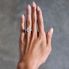 Thumbnail Image 2 of 4 CT. T.W. Oval Certified Lab-Grown Diamond Engagement Ring in 14K Gold (F/VS2)