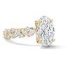 Thumbnail Image 4 of 4 CT. T.W. Oval Certified Lab-Grown Diamond Engagement Ring in 14K Gold (F/VS2)