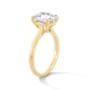 Thumbnail Image 2 of 3 CT. T.W. Certified Lab-Grown Diamond Cushion-Cut Solitaire Engagement Ring in 14K Gold (F/VS2)