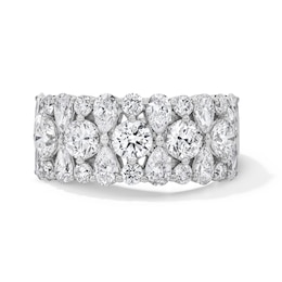 Vera Wang Love Collection 2-5/8 CT. T.W. Certified Lab-Grown Diamond Stacked Anniversary Band in 14K White Gold (F/VS2)
