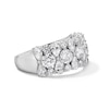 Thumbnail Image 4 of Vera Wang Love Collection 2-5/8 CT. T.W. Certified Lab-Grown Diamond Stacked Anniversary Band in 14K White Gold (F/VS2)