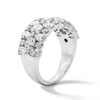 Thumbnail Image 5 of Vera Wang Love Collection 2-5/8 CT. T.W. Certified Lab-Grown Diamond Stacked Anniversary Band in 14K White Gold (F/VS2)