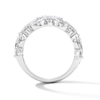 Thumbnail Image 3 of Vera Wang Love Collection 3 CT. T.W. Certified Lab-Grown Diamond East-West Anniversary Band in 14K White Gold (F/VS2)