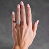 Thumbnail Image 2 of 4 CT. T.W. Certified Lab-Grown Diamond Asscher-Cut Solitaire Engagement Ring in 14K Gold (F/VS2)