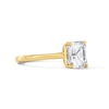 Thumbnail Image 4 of 4 CT. T.W. Certified Lab-Grown Diamond Asscher-Cut Solitaire Engagement Ring in 14K Gold (F/VS2)