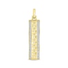 Thumbnail Image 1 of 1/8 CT. T.W. Diamond Vertical Links Necklace Charm in 10K Gold