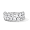 Thumbnail Image 1 of Vera Wang Love Collection 2-1/3 CT. T.W. Certified Lab-Grown Diamond Multi-Row Band in 14K White Gold (F/VS2)