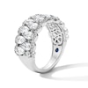 Thumbnail Image 5 of Vera Wang Love Collection 2-1/3 CT. T.W. Certified Lab-Grown Diamond Multi-Row Band in 14K White Gold (F/VS2)