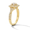 Thumbnail Image 5 of Vera Wang Love 7/8 CT. T.W. Diamond Frame Engagement Ring in 14K Gold