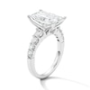 Thumbnail Image 5 of 5.69 CT. T.W. Certified Lab-Grown Diamond Radiant-Cut Engagement Ring in 14K White Gold (F/VS2)