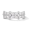 Thumbnail Image 1 of Vera Wang Love Collection 1-7/8 CT. T.W. Marquise Certified Lab-Grown Diamond Flower Band in 14K White Gold (F/VS2)