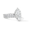 Thumbnail Image 4 of 4-1/3 CT. T.W. Certified Lab-Grown Diamond Marquise-Cut Bridal Set in 14K White Gold (F/VS2)