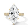 Thumbnail Image 1 of 6-1/2 CT. T.W. Certified Lab-Grown Diamond Marquise-Cut Engagement Ring in 14K Yellow Gold (F/VS2)