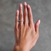 Thumbnail Image 2 of Vera Wang Love Collection 3/4 CT. T.W. Certified Lab-Grown Diamond Three-Sided Band in 14K Gold (F/VS2)