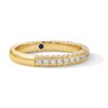 Thumbnail Image 4 of Vera Wang Love Collection 3/4 CT. T.W. Certified Lab-Grown Diamond Three-Sided Band in 14K Gold (F/VS2)