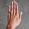 Thumbnail Image 2 of 3-3/4 CT. T.W. Certified Lab-Grown Diamond Radiant-Cut Engagement Ring in 14K White Gold (F/VS2)