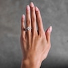 Thumbnail Image 2 of 2-1/4 CT. T.W. Oval Certified Lab-Grown Diamond Engagement Ring in 14K Gold (F/VS2)