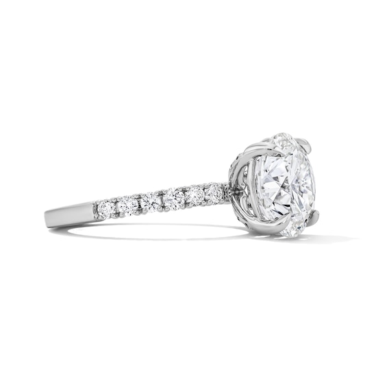 4-1/2 CT. T.w. Certified Lab-Grown Diamond Engagement Ring in 14K White Gold (F/Vs2)