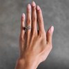 Thumbnail Image 2 of 1/2 CT. T.W. Diamond Double Cushion Frame Engagement Ring in 10K Gold