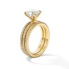 Thumbnail Image 5 of 3 CT. T.W. Certified Lab-Grown Diamond Bridal Set in 14K Gold (F/VS2)