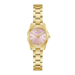 Ladies’ Bulova Classic Surveyor Analog Watch with Pink Dial (Model: 97L187)