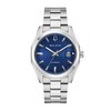 Thumbnail Image 1 of Men’s Bulova Dress Classic Surveyor Automatic Watch with Blue Dial (Model: 96B436)