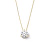 Thumbnail Image 1 of 2 CT. T.W. Certified Lab-Grown Diamond Solitaire Pendant in 14K Gold (F/VS2)