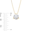 Thumbnail Image 3 of 2 CT. T.W. Certified Lab-Grown Diamond Solitaire Pendant in 14K Gold (F/VS2)