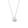 Thumbnail Image 1 of 1 CT. T.W. Certified Lab-Grown Diamond Solitaire Pendant in 14K White Gold (F/VS2)