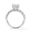 Thumbnail Image 3 of 4 CT. T.W. Radiant-Cut Certified Lab-Grown Diamond Engagement Ring in 14K White Gold (F/VS2)