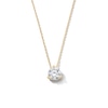 Thumbnail Image 1 of 1 CT. T.W. Certified Lab-Grown Diamond Solitaire Pendant in 14K Gold (F/VS2)