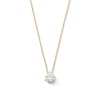 Thumbnail Image 1 of 1/2 CT. T.W. Certified Lab-Grown Diamond Solitaire Pendant in 14K Gold (F/VS2)