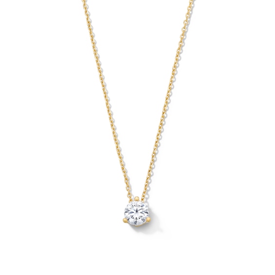 1/2 CT. T.w. Certified Lab-Grown Diamond Solitaire Pendant in 14K Gold (F/Vs2)
