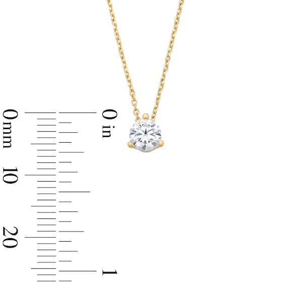1/2 CT. T.w. Certified Lab-Grown Diamond Solitaire Pendant in 14K Gold (F/Vs2)