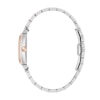 Thumbnail Image 2 of Ladies’ Bulova Two-Tone IP Stainless Steel Analog Watch with White Dial (Model: 98L328)
