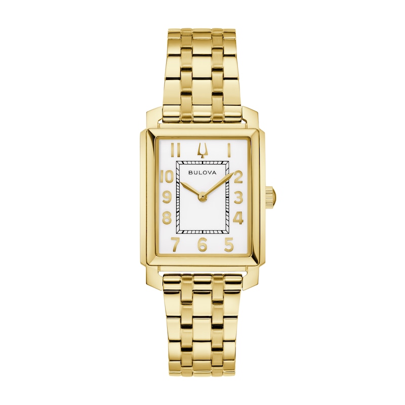 Main Image 1 of Ladies’ Bulova Dress Classic Sutton Analog Watch with White Dial (Model: 97L186)