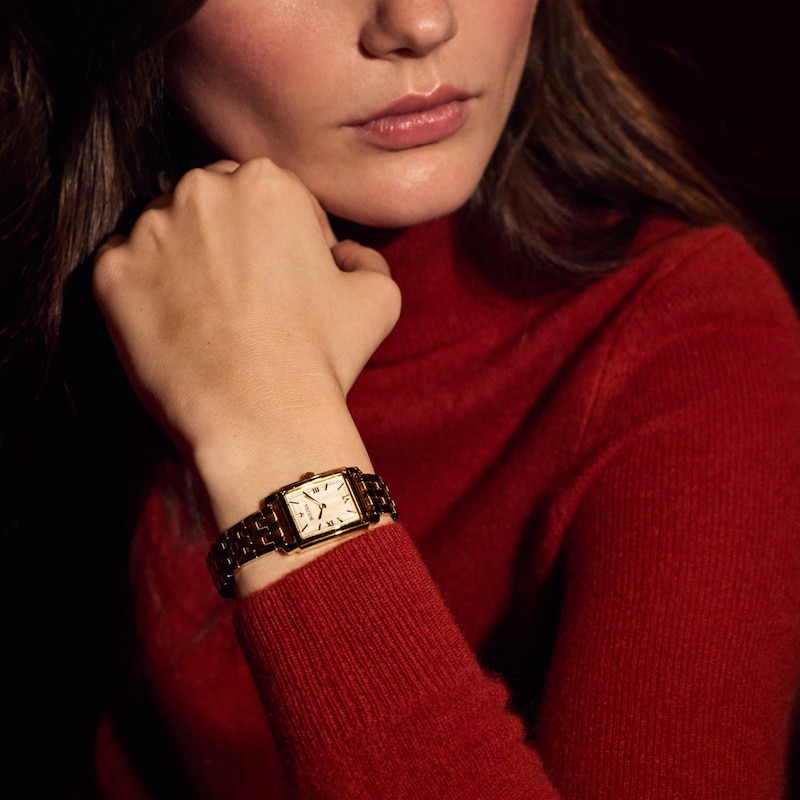 Main Image 4 of Ladies’ Bulova Dress Classic Sutton Analog Watch with White Dial (Model: 97L186)