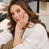 Thumbnail Image 4 of Ladies’ Bulova Classic Surveyor Analog Watch with Blue Dial (Model: 96L345)