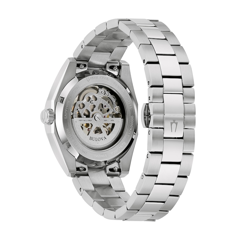 Main Image 3 of Men’s Bulova Surveyor Automatic Watch with Blue Dial (Model: 96B469)