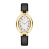 Thumbnail Image 1 of Ladies’ Bulova Rubaiyat Gold-Tone IP Analog Watch with White Dial and Diamond Accent (Model: 97P180)