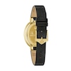 Thumbnail Image 3 of Ladies’ Bulova Rubaiyat Gold-Tone IP Analog Watch with White Dial and Diamond Accent (Model: 97P180)