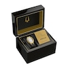 Thumbnail Image 7 of Ladies’ Bulova Rubaiyat Gold-Tone IP Analog Watch with White Dial and Diamond Accent (Model: 97P180)
