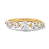 Thumbnail Image 1 of 1 CT. T.W. Certified Lab-Grown Diamond Seven-Stone Band in 10K Gold (F/VS2)